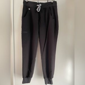 Figs Scub Pants Black XS petite